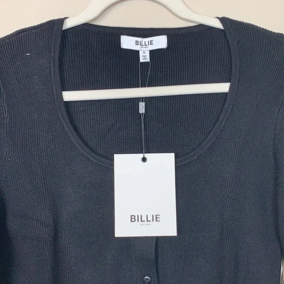 Billie the Label Sheryl Scoop Neck Cardigan - Picture 5 of 7